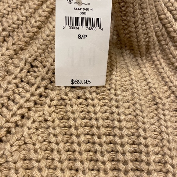 GAP shaker stitch turtleneck sweater - Picture 2 of 4